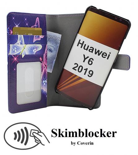 Skimblocker Magnet Designwallet Huawei Y6 2019