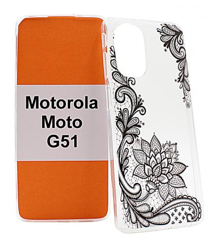 TPU Designcover Motorola Moto G51