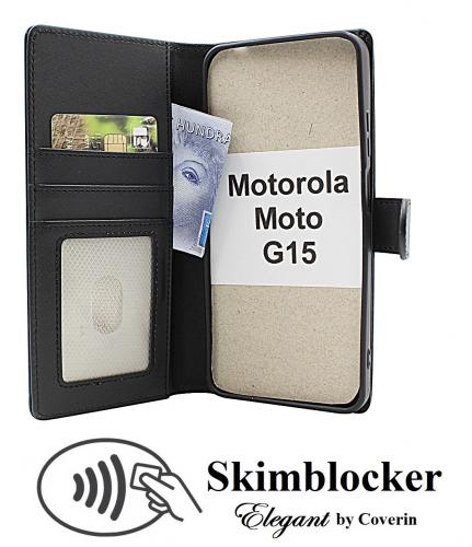 Skimblocker Motorola Moto G15 Mobilcover