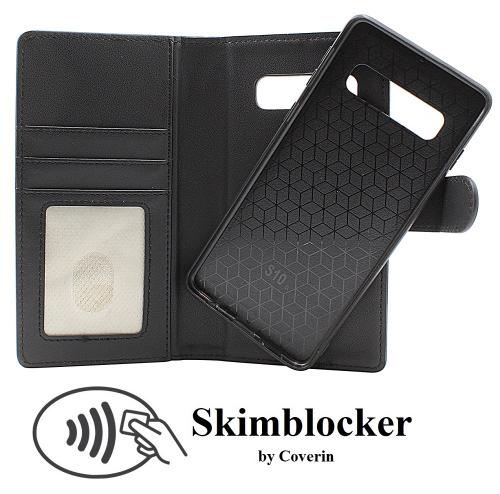 Skimblocker Samsung Galaxy S10 Magnet Mobilcover