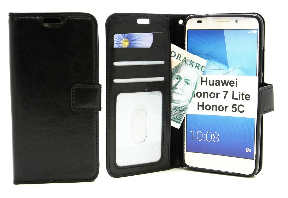 Crazy Horse Wallet Huawei Honor 7 Lite (NEM-L21)