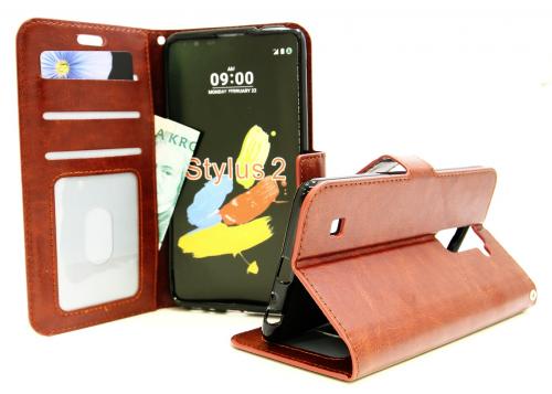 Crazy Horse Wallet LG Stylus 2 (K520)