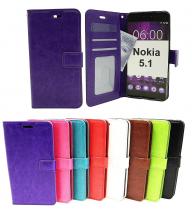 Crazy Horse Wallet Nokia 5.1