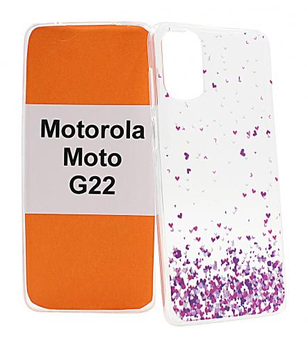 TPU Designcover Motorola Moto G22