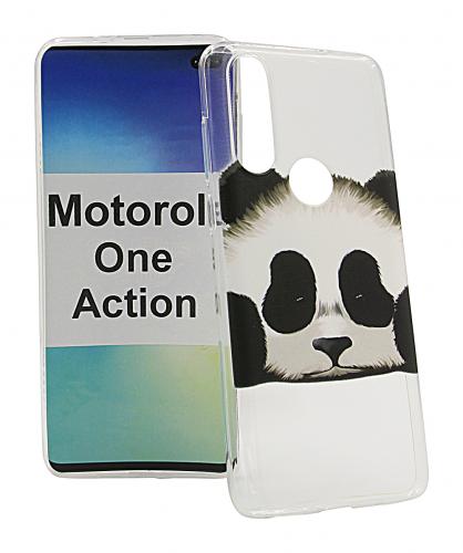 TPU Designcover Motorola One Action