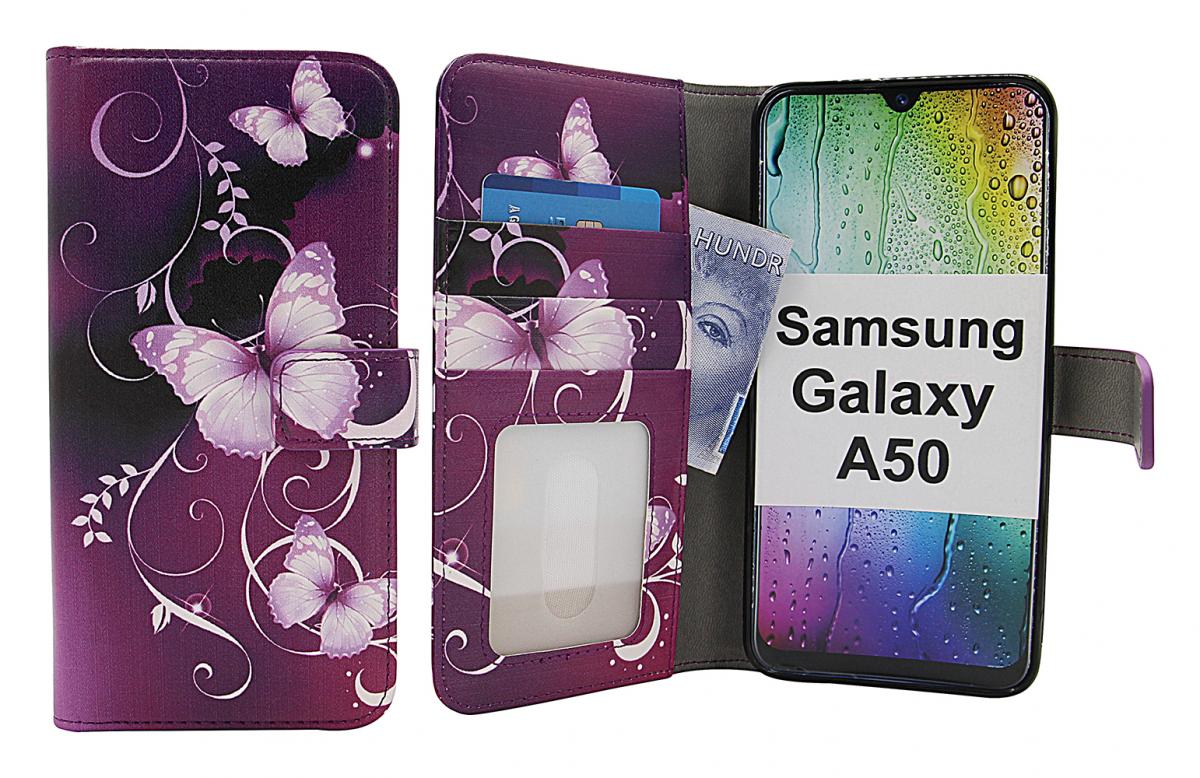 Skimblocker Magnet Designwallet Samsung Galaxy A50 (A505FN/DS)