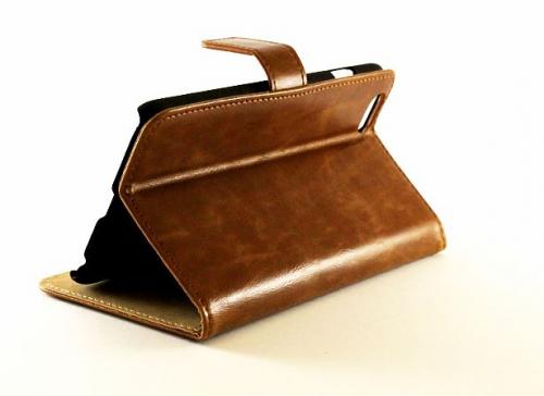 Crazy Horse Standcase Wallet iPhone 6 Plus Brandy