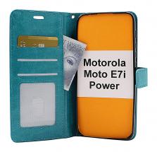 Crazy Horse Wallet Motorola Moto E7i Power