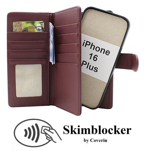 Skimblocker iPhone 16 Plus XL Magnet Mobilcover