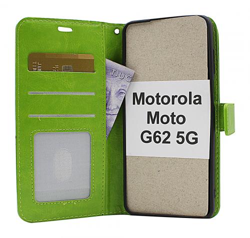 Crazy Horse Wallet Motorola Moto G62 5G