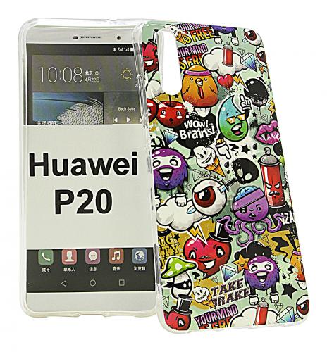 TPU Designcover Huawei P20