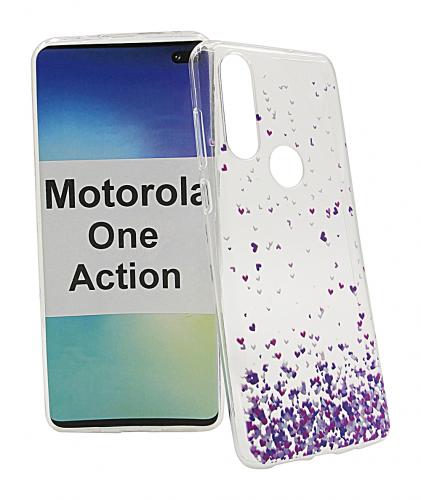 TPU Designcover Motorola One Action