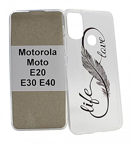 TPU Designcover Motorola Moto E20 / E30 / E40