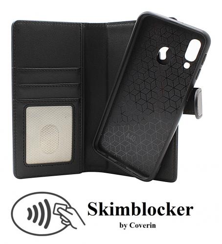 Skimblocker Samsung Galaxy A40 Magnet Mobilcover