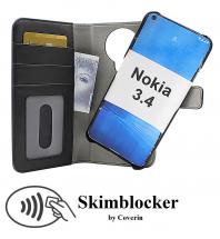 Skimblocker Magnet Wallet Nokia 3.4