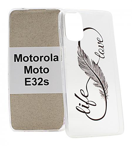 TPU Designcover Motorola Moto E32s