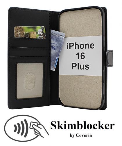 Skimblocker iPhone 16 Plus Magnet Mobilcover