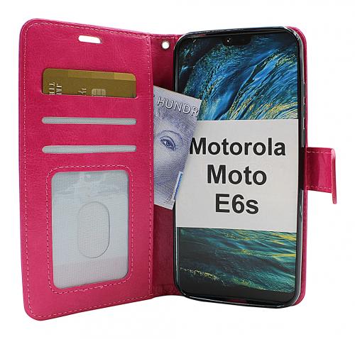 Crazy Horse Wallet Motorola Moto E6s