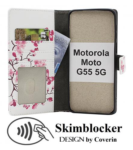 Skimblocker Motorola Moto G55 5G Mobilcover Design