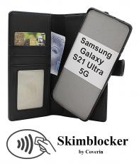 Skimblocker Samsung Galaxy S21 Ultra 5G Magnet Mobilcover