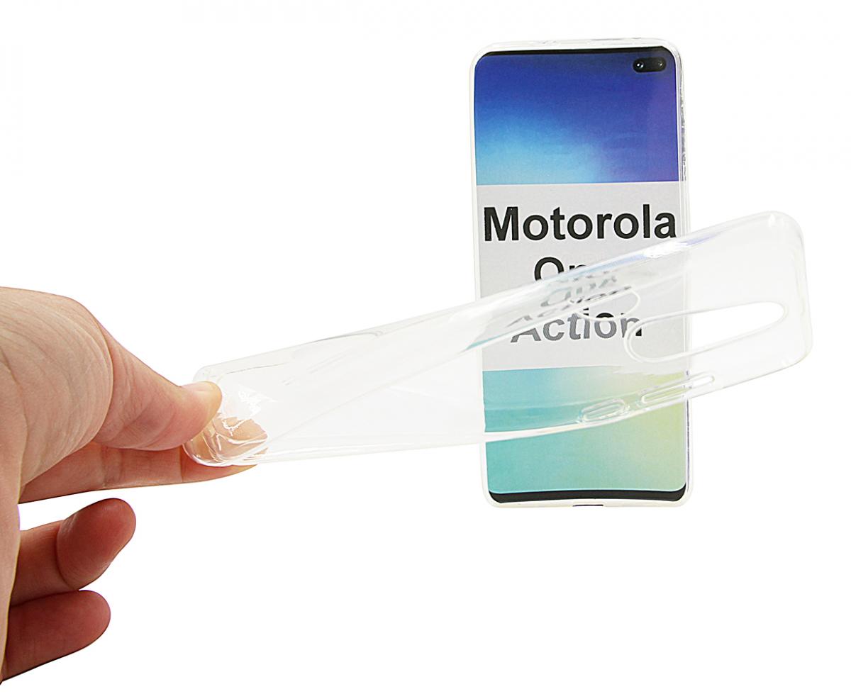 Ultra Thin TPU Cover Motorola One Action