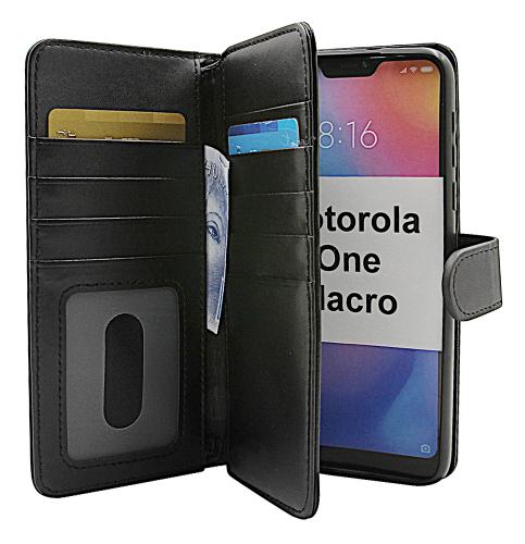 Skimblocker XL Magnet Wallet Motorola One Macro