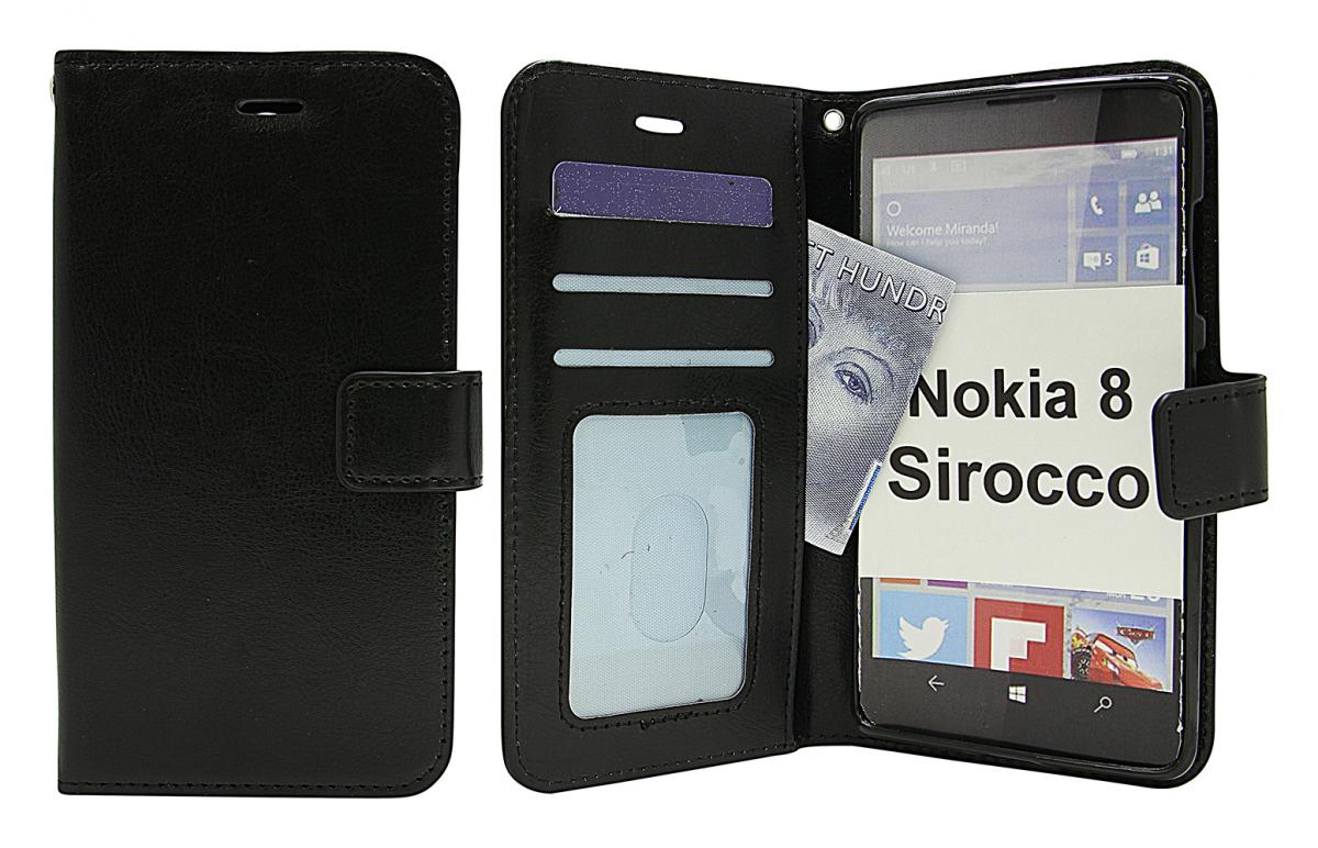 Crazy Horse Wallet Nokia 8 Sirocco