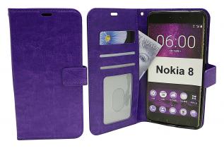 Crazy Horse Wallet Nokia 8