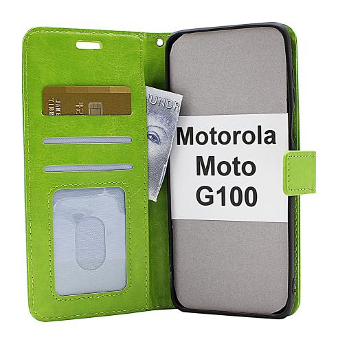 Crazy Horse Wallet Motorola Moto G100