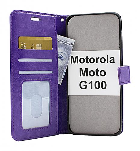 Crazy Horse Wallet Motorola Moto G100