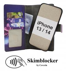 Skimblocker iPhone 13 / 14 Magnet Mobilcover Design