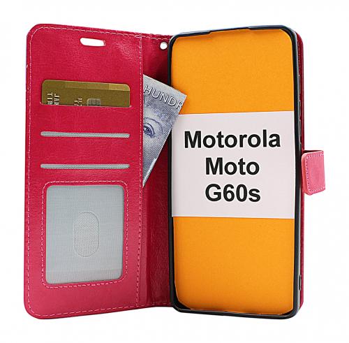 Crazy Horse Wallet Motorola Moto G60s