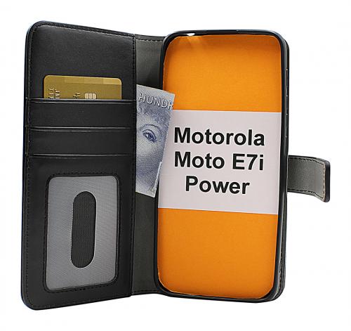 Skimblocker Magnet Wallet Motorola Moto E7i Power