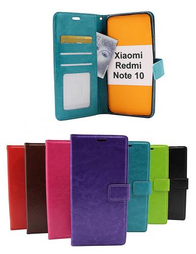 Crazy Horse Wallet Xiaomi Redmi Note 10