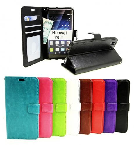 Crazy Horse Wallet Huawei Y6 II (CAM-L21)