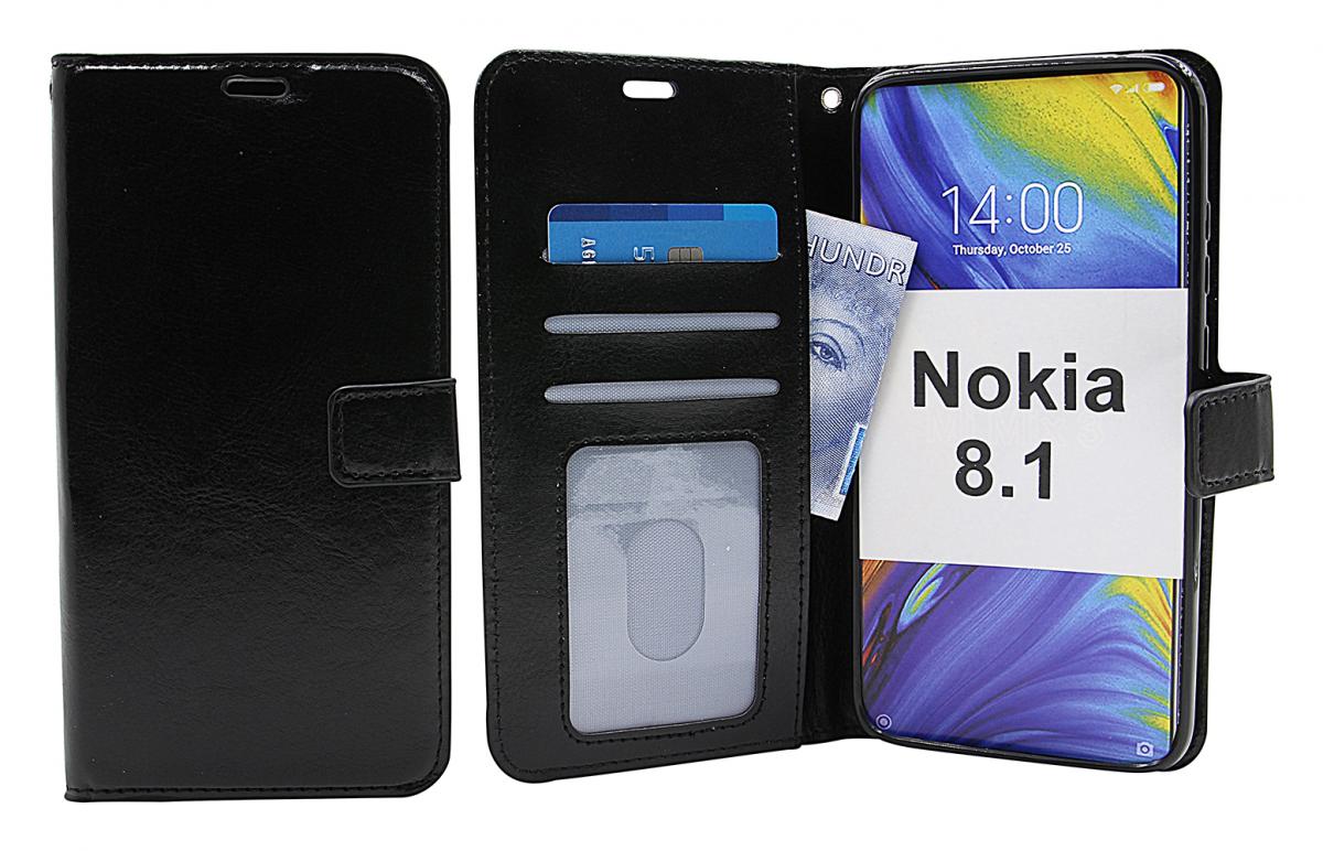 Crazy Horse Wallet Nokia 8.1
