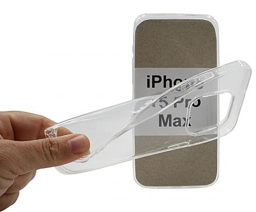 Ultra Thin TPU Cover iPhone 15 Pro Max