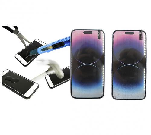 2-Pack Glasbeskyttelse iPhone 15 Pro