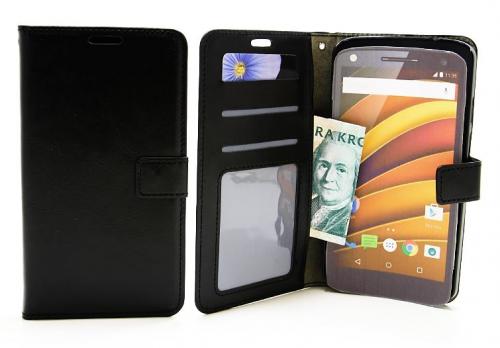 Crazy Horse Wallet Motorola Moto X Force