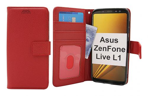 New Standcase Wallet Asus ZenFone Live L1 (ZA550KL)