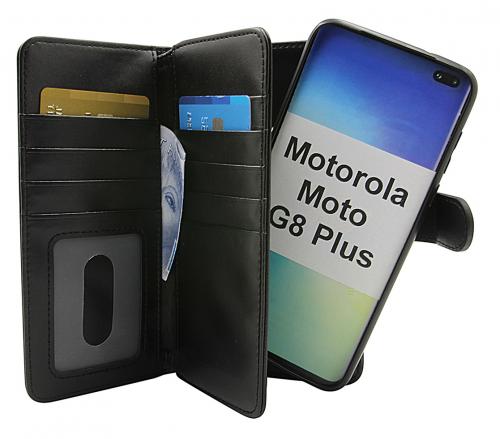 Skimblocker XL Magnet Wallet Motorola Moto G8 Plus