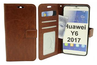 Crazy Horse Wallet Huawei Y6 2017 (MYA-L41)