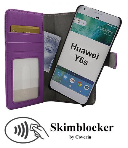 Skimblocker Magnet Wallet Huawei Y6s