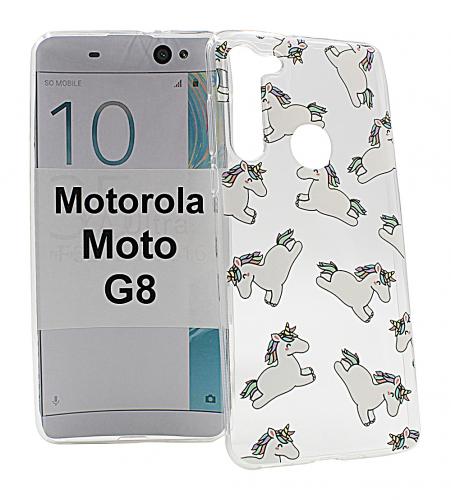 TPU Designcover Motorola Moto G8