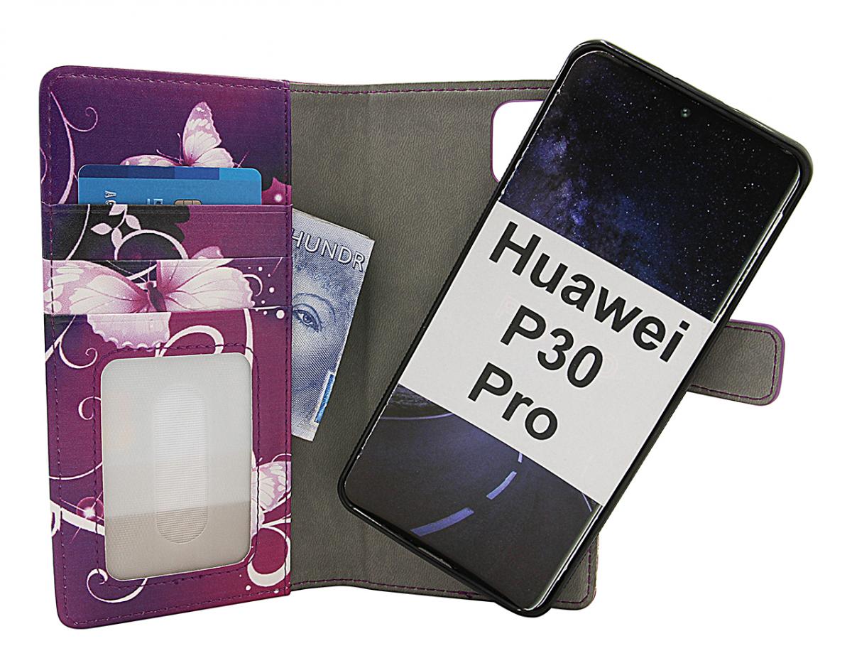 Skimblocker Magnet Designwallet Huawei P30 Pro (VOG-L29)