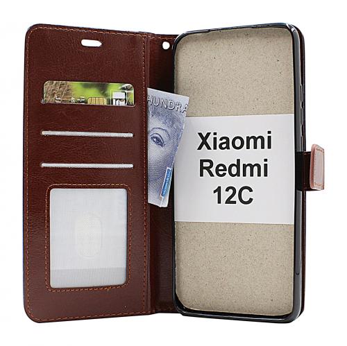 Crazy Horse Wallet Xiaomi Redmi 12C