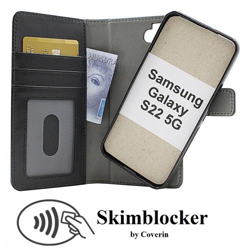 Skimblocker Magnet Wallet Samsung Galaxy S22 5G