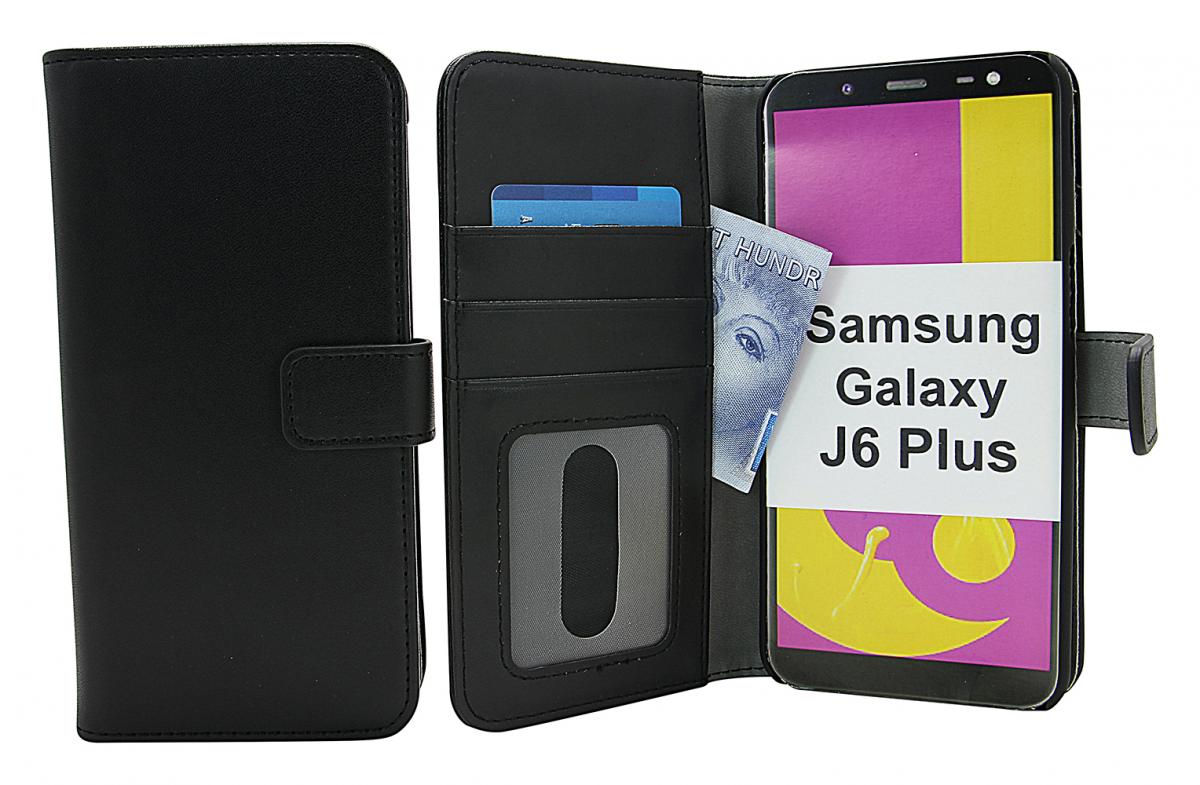 Skimblocker Magnet Wallet Samsung Galaxy J6 Plus (J610FN/DS)