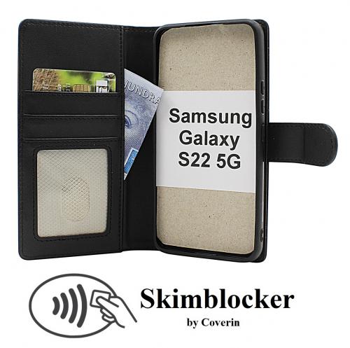 Skimblocker Samsung Galaxy S22 5G Magnet Mobilcover