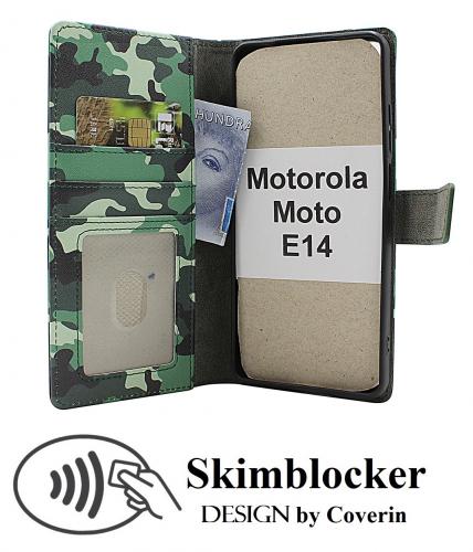 Skimblocker Motorola Moto E14 Mobilcover Design